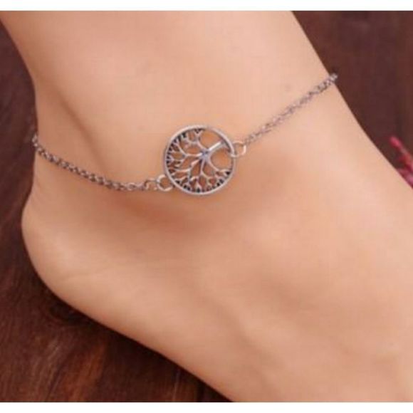 Tree of Life Ankle Bracelet New - Picture 2 of 4